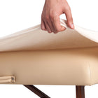 Master Massage Deluxe Massage Table Flannel 3 Piece Sheet Set - 100% Cotton- White