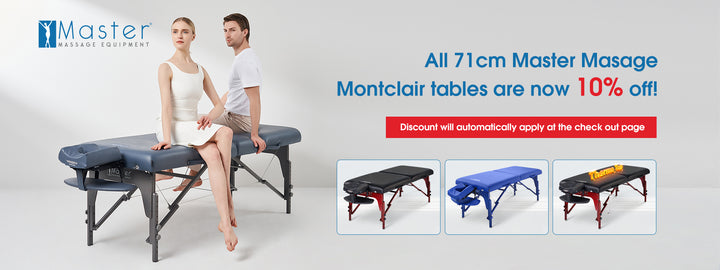Master Massage 71cm Montclair Portable Massage Table is now on Sale!!