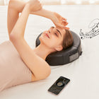 Music Master Crescent Round High Fidelity Sound Face Cradle Cushion- Bluetooth Massage Pillow-Music Headrest Cushion Pad Musical Neck Support for Massage Tables. Black