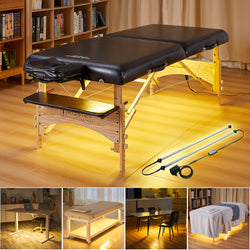 Master Massage Galaxy Ambient Lighting System for Massage Tables – Atmosphere Light, Warm 3500K LED Strips Create Relaxing Environment for Spa Salon Bed, Beauty Couch. Easy Install, Enchanting Decor