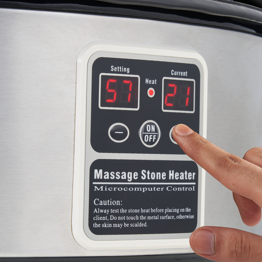 Master Massage 6 Quart Massage Stone Warmer Heater Heating Device