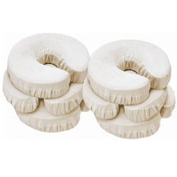 Master Massage Face Pillow Covers - 100% Soft-touch Cotton - Machine Washable - 6 Pack