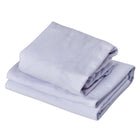 Master Massage Deluxe Massage Table Flannel 3 Piece Sheet Set - 100% Cotton-Purple