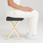 Master Massage Wooden Folding Massage Stool, Royal Blue