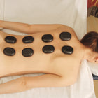 Master Massage Middium Size Flat Ovular Basalt Hot Stone Massage 12 piece Pack 6.6 x 4.8 x 1.8cm Rock