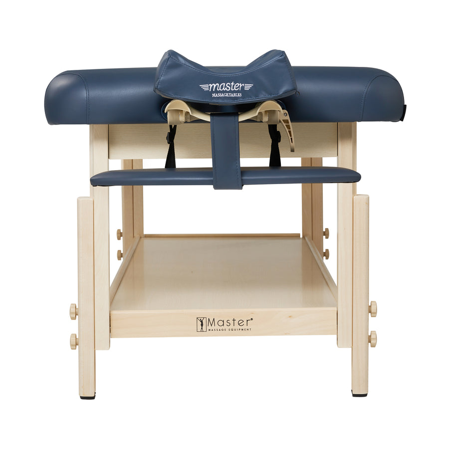 Master Massage 76cm LAGUNA Stationary Massage Table Package - (Royal Blue)