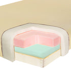extra thick foam, provide extra comfort, 