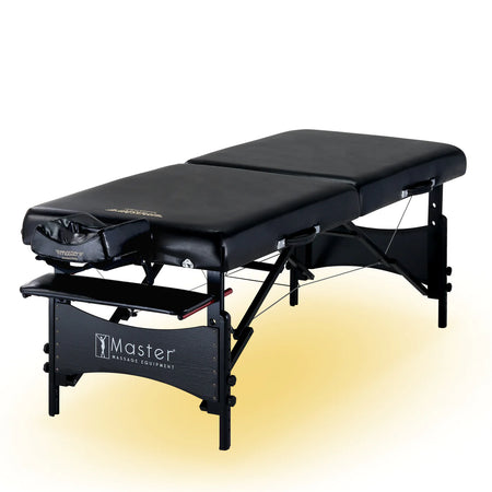 Master Massage 71cm GALAXY Portable Massage Table Package with a Sophisticated Black Color With Galaxy Lighting System